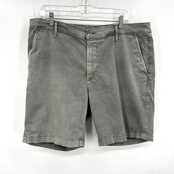 AG ADRIANO GOLDSCHMIED Men's Gray Wanderer Slim Shorts Size 38 - Picture 1 of 6